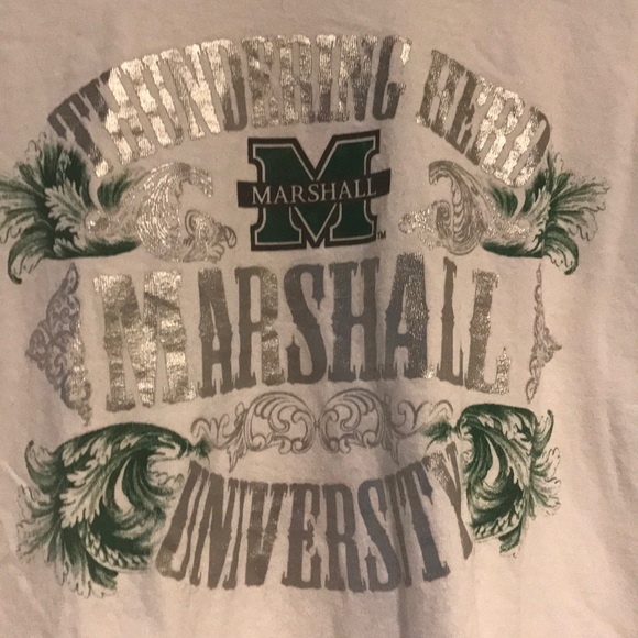 Gildan Tops - Marshall University Herd Long Sleeve T Shirt